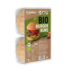 Pan de Hamburguesa Ecológico Sin gluten Schnitzer 4uds x 62,5 g