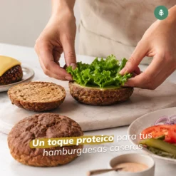 Pan de hamburguesa proteico Planeta Huerto, 2 x 80 gr