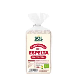 Pan de molde de espelta sin corteza bio Sol Natural 300 g