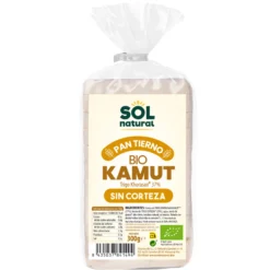 Pan de Molde de Kamut Sin Corteza Bio Sol Natural300 g