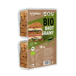 Pan de molde de Maíz en rebanadas con Semillas Brot Grainy Sin gluten Bio Schnitzer 430 g