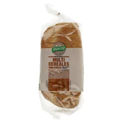 Pan de Molde Multicereales de Masa Madre Biocop 400g