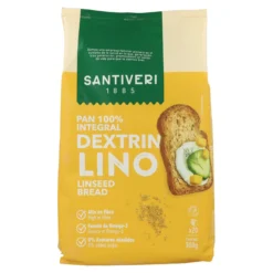 Pan Dextrin 100% Integral con Lino Santiveri 300 g