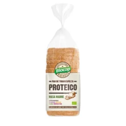 Pan Proteico Espelta Integral con Masa Madre BIO Biocop 400 g
