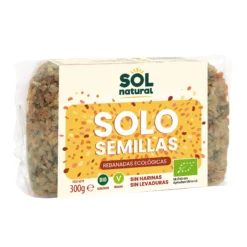 Pan solo Semillas Sol Natural 300G BIO