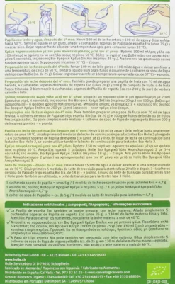 Papilla BIO de Espelta +4 meses Holle 250 g
