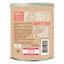 Papilla 5 Cereales con Frutas a partir de 6 meses Babybio 220 g