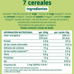 Papilla de 7 Cereales Eco Smileat 200 g