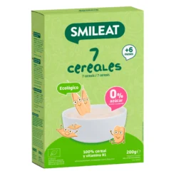 Papilla de 7 Cereales Eco Smileat 200 g