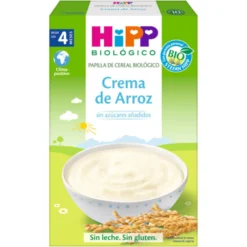 Papilla de crema de arroz sin gluten bio +4 meses HiPP 200 g