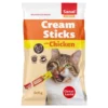 20 Paquetes Sanal Snack Crema De Pollo Para Gato Pollo De 5 U De 15g