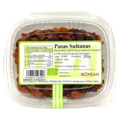 Pasas Sultanas Eco Bionsan 200gr