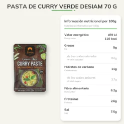Pasta de Curry Verde Desiam 70 g