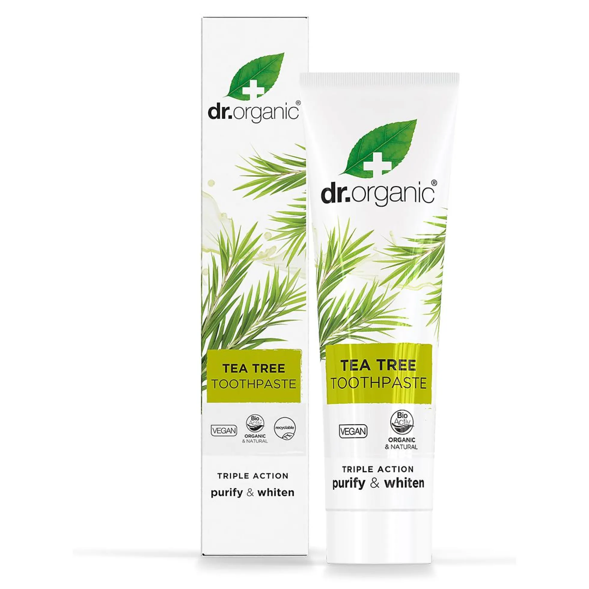Pasta dental de Árbol del Té Dr. Organic 100ml