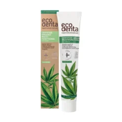 Pasta dental Multifunción con Aceite de Cáñamo Bio EcoDenta 75 ml