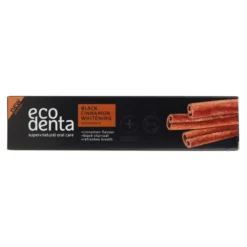 Pasta dental Negra Blanqueadora con Canela EcoDenta 100 ml