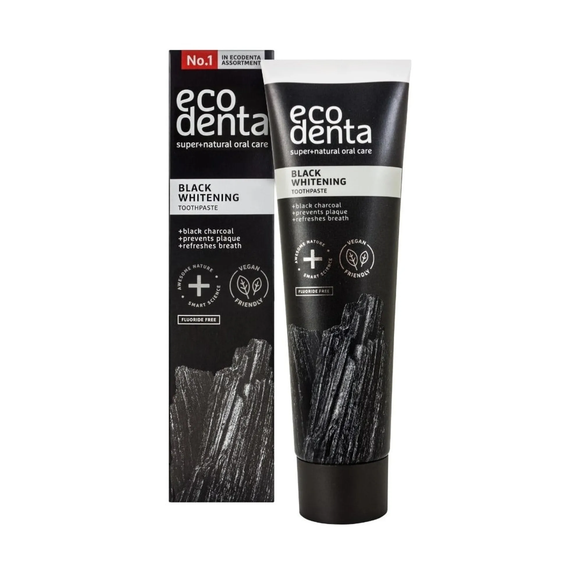 Pasta dental Negra Blanqueadora EcoDenta 100 ml