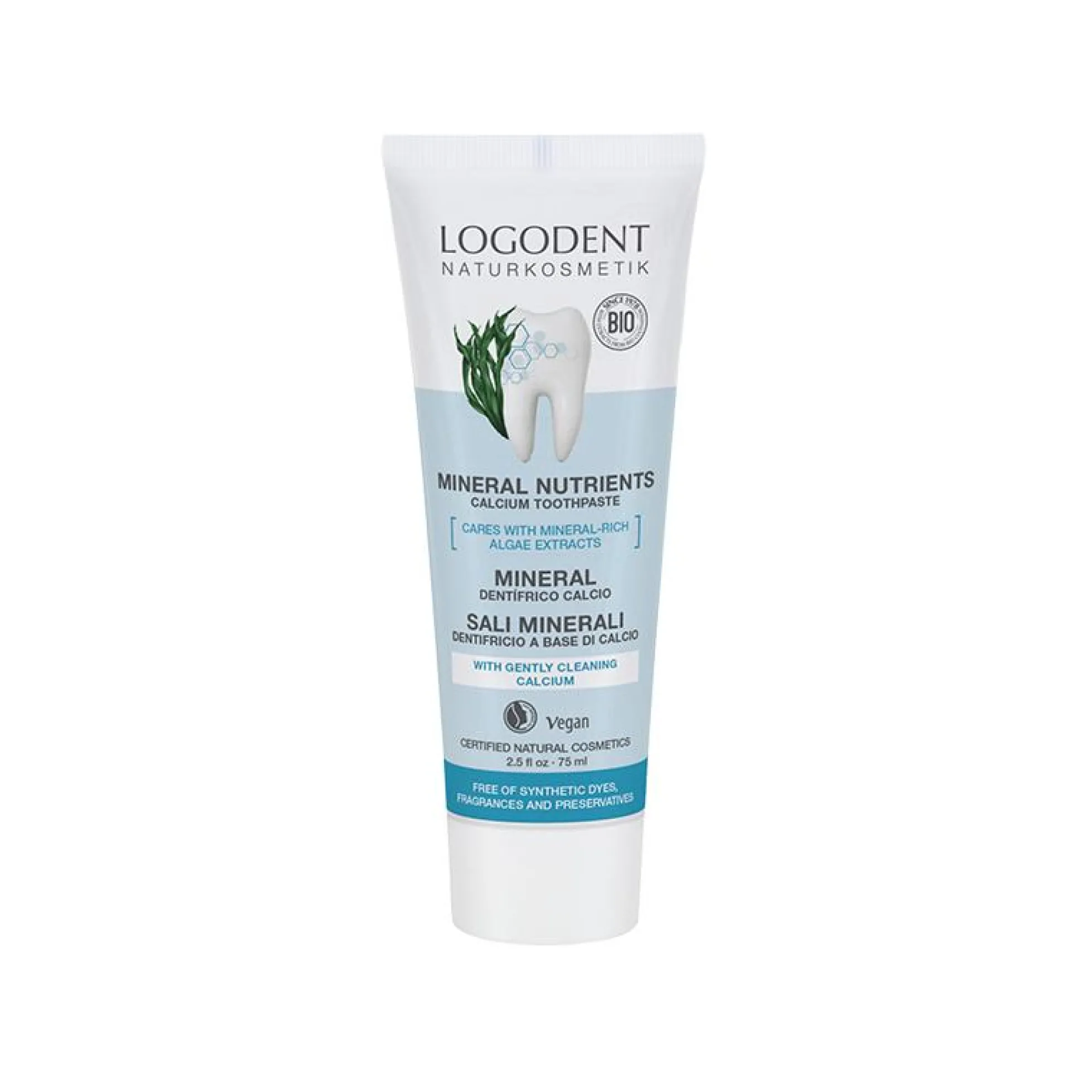 Pasta dentífrica mineral Logona 75 ml