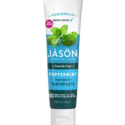 Pasta dentífrica power smile blanqueadora menta Jason 119 g