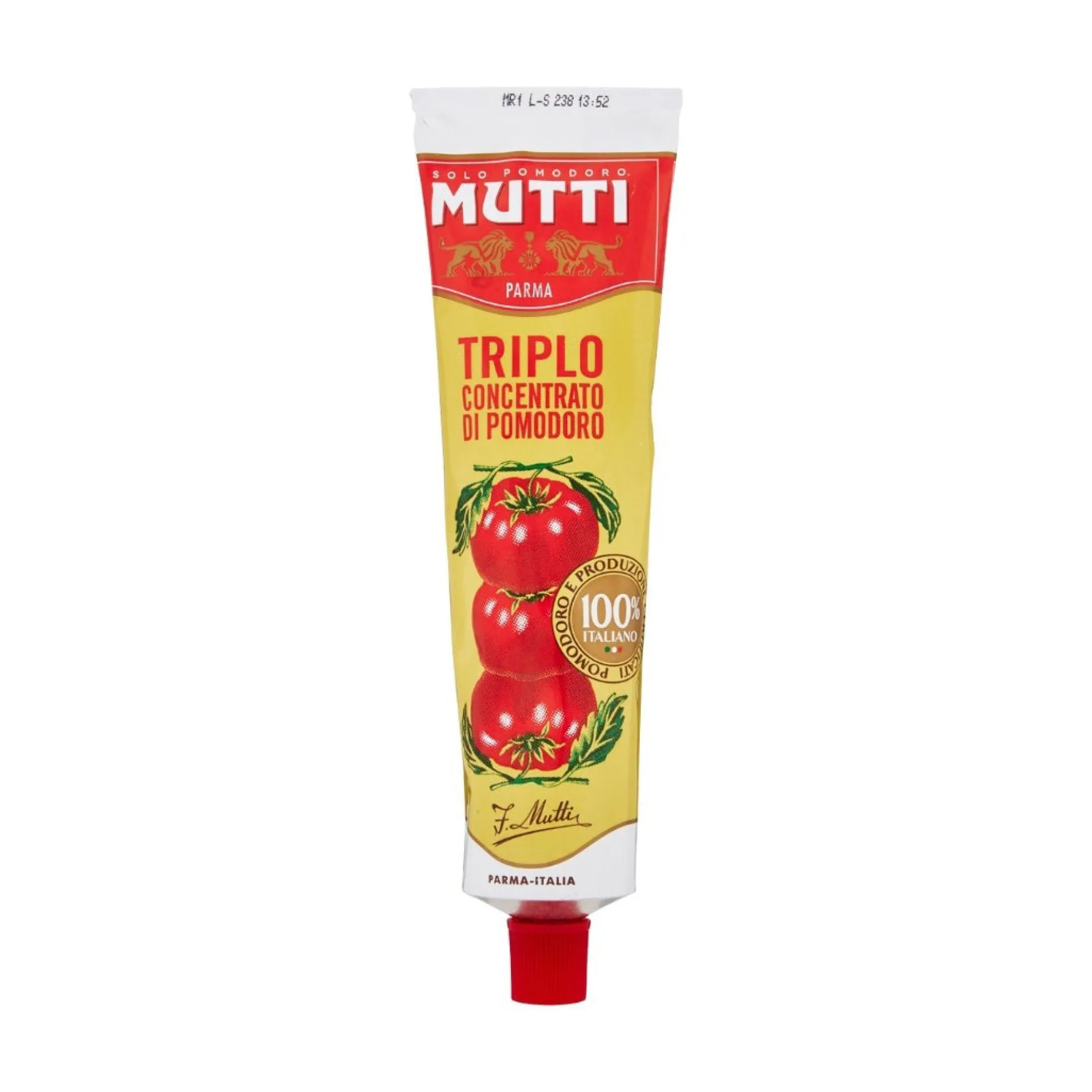 Pasta de Tomate Triple Concentrado Mutti 185g