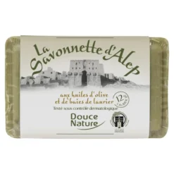 Pastilla de Jabón de Alepo 12% Laurel Douce Nature 100 g
