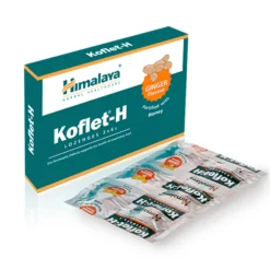 Pastillas Koflet garganta Jengibre Himalaya 12 unidades