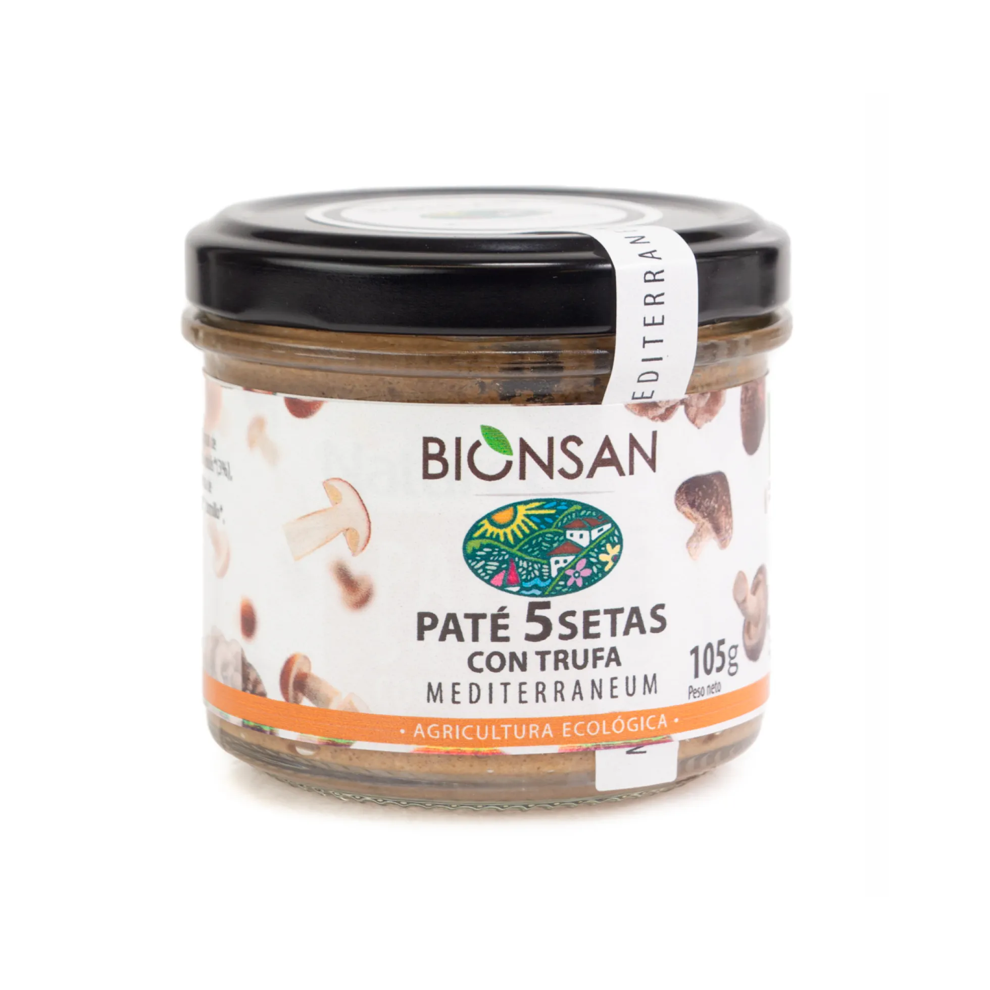 Paté De 5 Setas Con Trufa Eco Bionsan 105gr