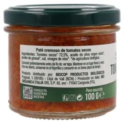 Paté Tomate Seco Bio Organica Italia 100 gr