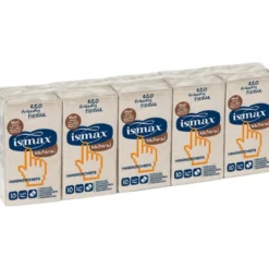 Pañuelos de bolsillo ecológicos Ismax 10x10 uds