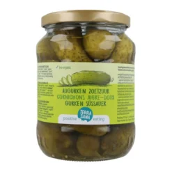 Pepinillos agridulces 360 g Terrasana