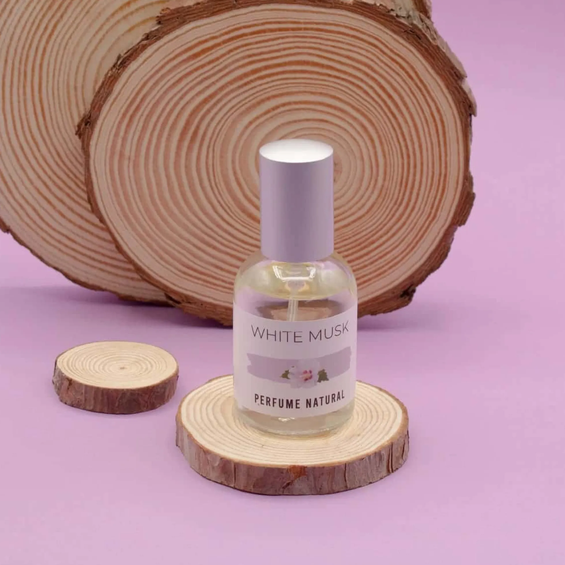 Perfume de White Musk Labnatur 50 ml | Eau de Parfum | Aroma Floral, Fresco y Limpio | Pulverizador