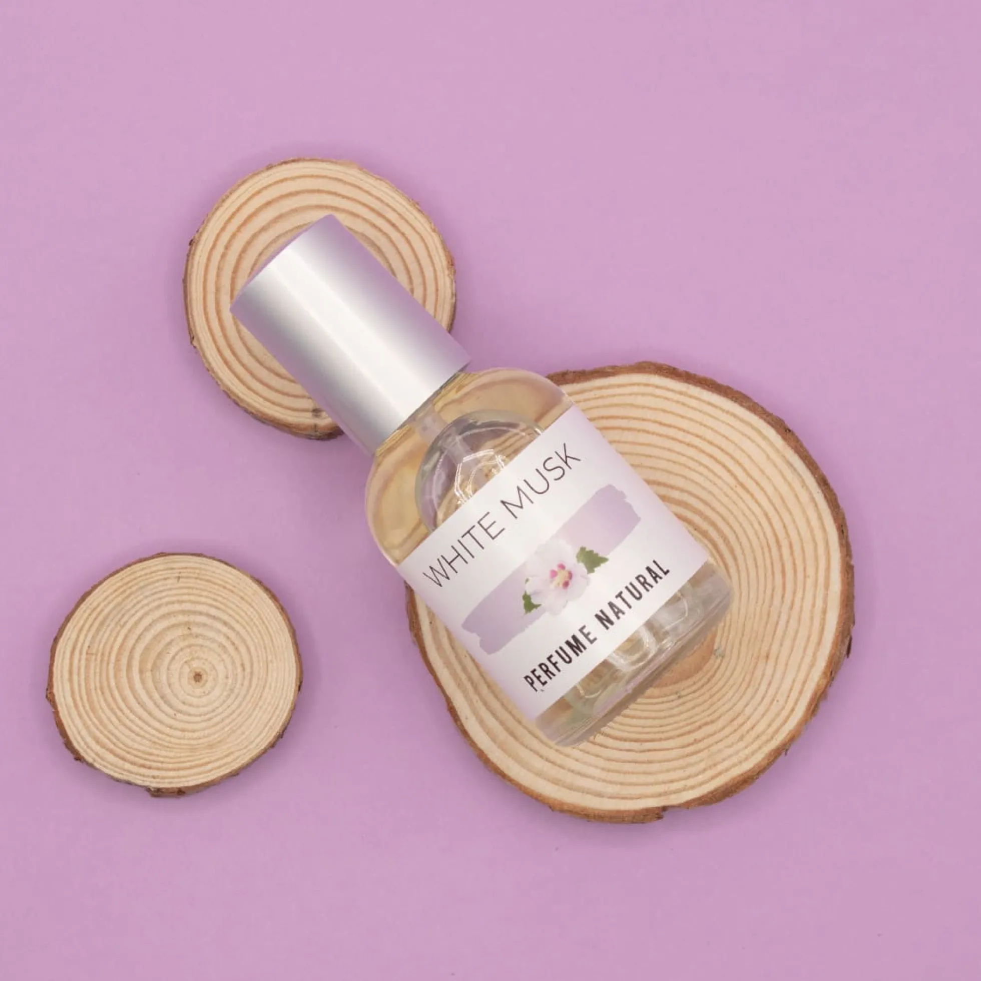 Perfume de White Musk Labnatur 50 ml | Eau de Parfum | Aroma Floral, Fresco y Limpio | Pulverizador