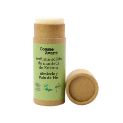 Perfume sólido amaderado y especiado con manteca de kokum Almizcle y Palo de Ho Comme Avant 20 ml