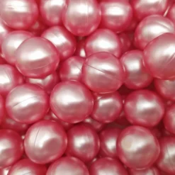 80 Perlas De Baño Aromatizada En Forma De Bola - Con Aceite De Soja - Hidrata, Suaviza Y Perfuma La Piel - Aroma Rosas
