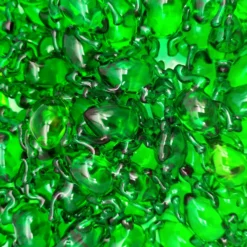 80 Perlas De Baño Aromatizada En Forma De Rana - Con Aceite De Soja - Hidrata, Suaviza Y Perfuma La Piel - Aroma Manzana