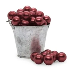 80 Perlas De Baño En Forma De Bola - Con Aceite De Soja - Hidrata, Suaviza Y Perfuma La Piel - Aroma Vainilla