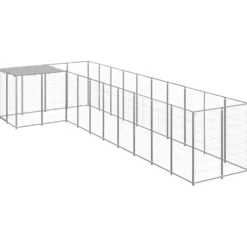 Perrera Plateada 7,26 M² Acero