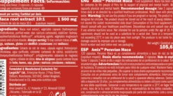Peruvian Maca 120 Caps