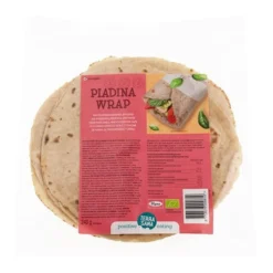 Piadina Wrap de Harina de Trigo integral y Avena Terrasana 240 g