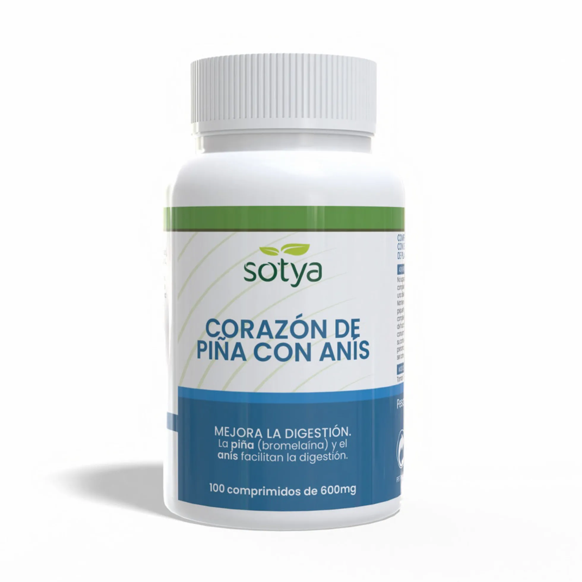 Piña 600 mg Sotya, 100 comprimidos