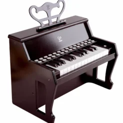 Piano Luminoso Learn With Lights Hape Negro