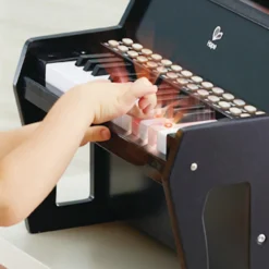 Piano Luminoso Learn With Lights Hape Negro
