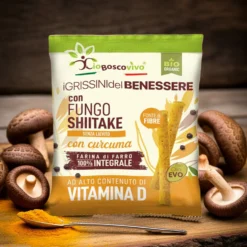 Picos Con Cúrcuma Y Shiitake Bio 50g