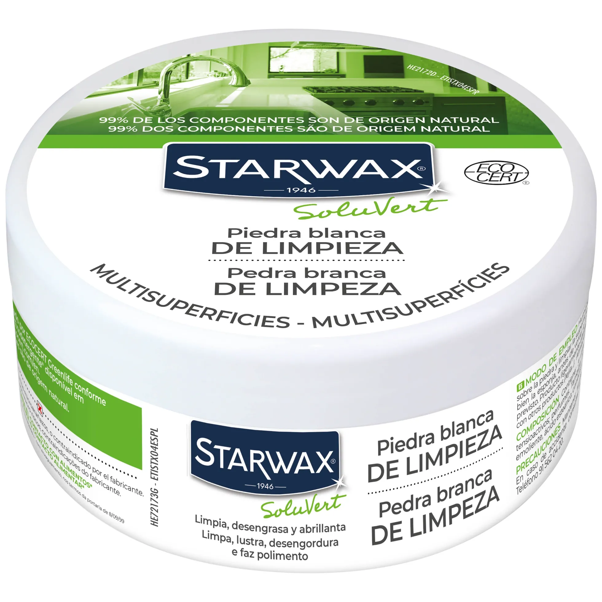 Piedra blanca ecocert Starwax The Fabulous c6