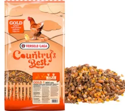 Pienso Gallinas - Gold 4 Mini Mix De Versele Laga - Combinado Cereal Y Pienso En Pellet - 20 Kg