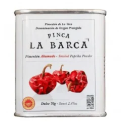 Pimentón dulce ahumado de La Vera (ñora) Finca la Barca 70g