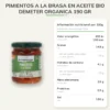 Pimientos a la Brasa en Aceite Bio Demeter Organica 190 gr
