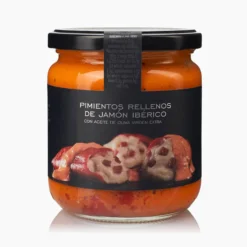 Pimientos del Piquillo Rellenos de Jamón Ibérico con AOVE La Chinata 125 gr