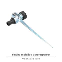 Pincho Para Aspersor Metalico Saturnia Con Racord Manguera