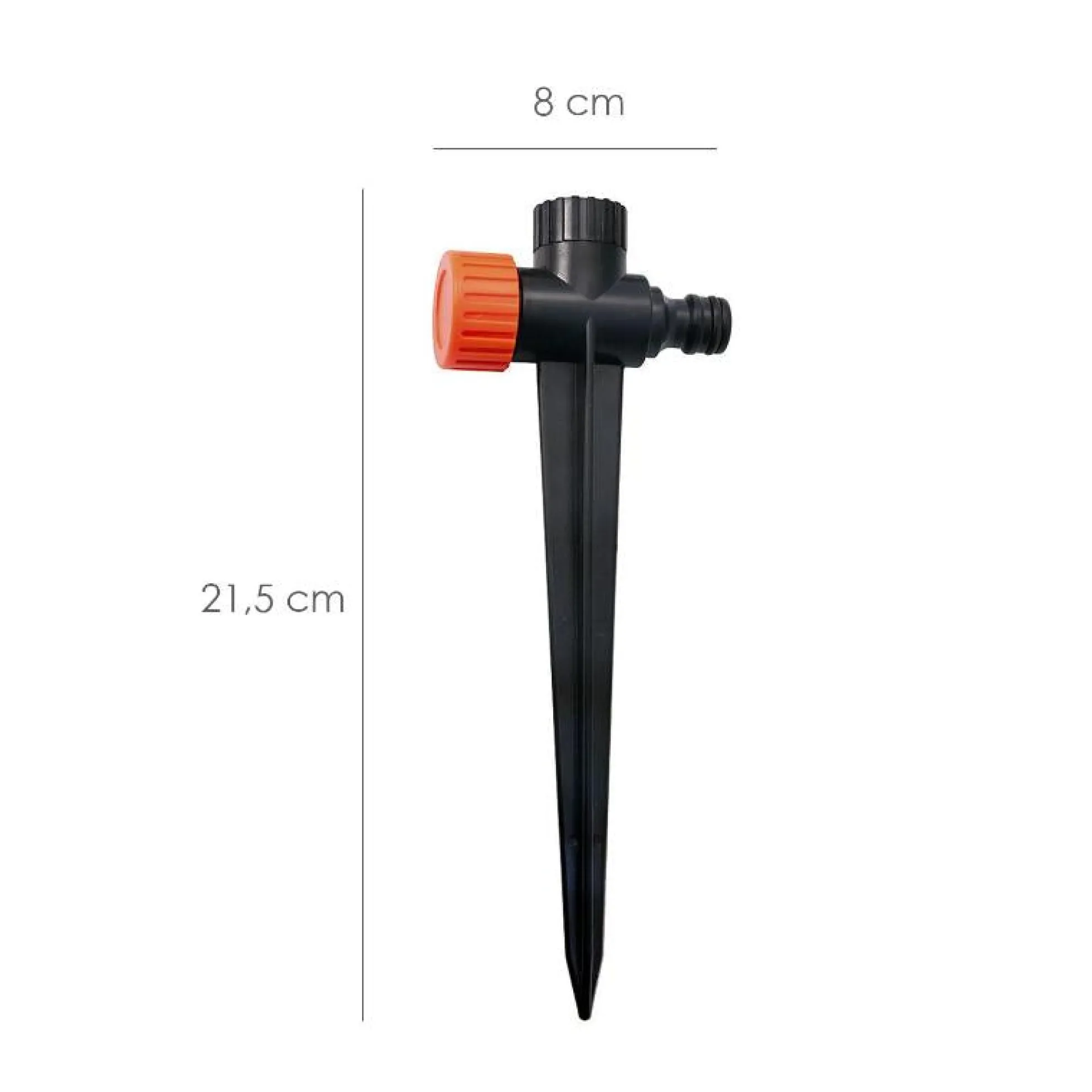 Pincho Para Aspersor Plastico Saturnia Con Racord Manguera